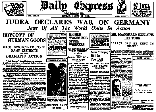 '   ' - Daily Express,  24  1933.