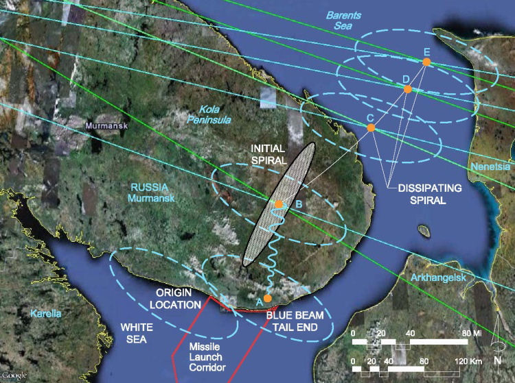 HAARP – Norway torsion map Spell