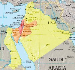 Map of Greater Israel