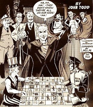 John Todd, the Illuminati rulers comic