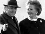 Mikhail Gorbachev and Margaret Thatcher