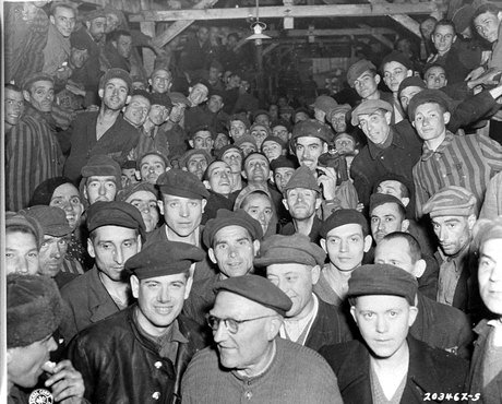 Buchenwald concentration camp (photo taken on liberation)