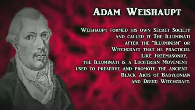 Adam Weishaupt - Illuminati is Liciferian movement